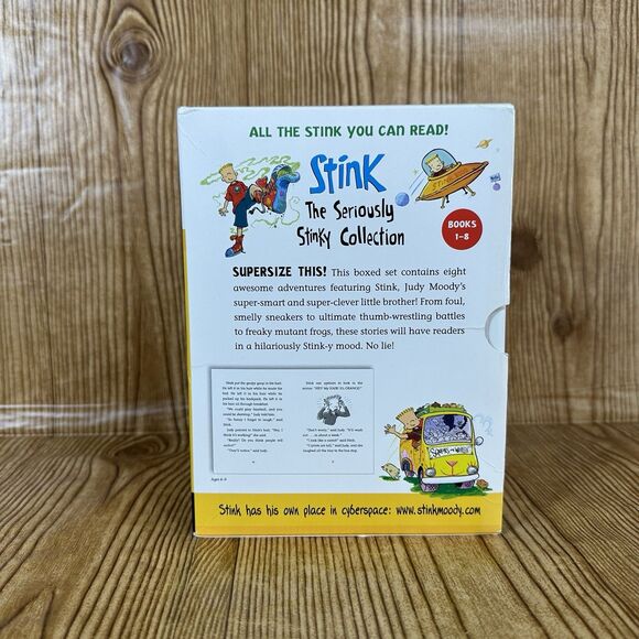 The Seriously Stink Collection 8 Book Set by Megan McDonald Box Set - Picture 3 of 7